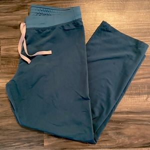 Caribbean Blue - FIGS “Livingston” Scrub Pants